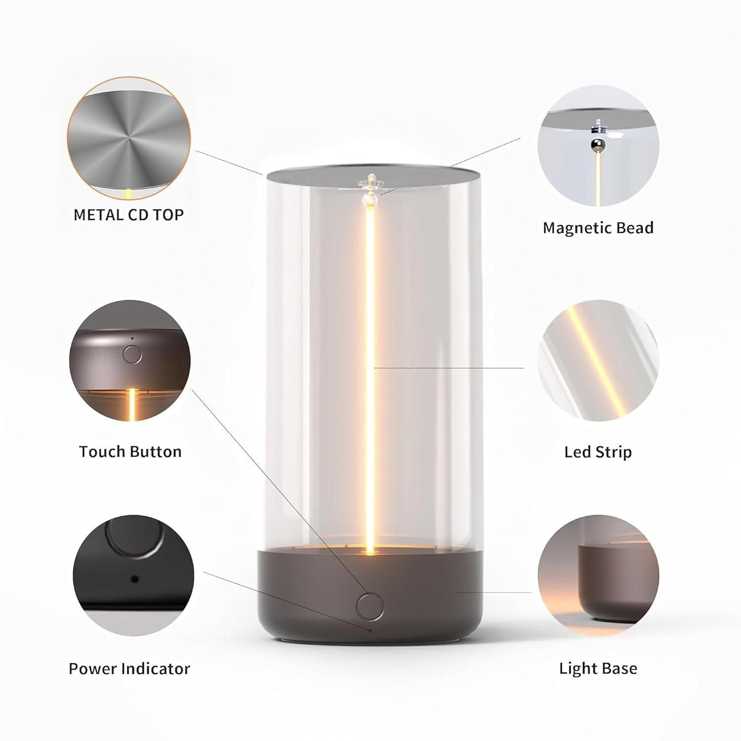 Magnetic lamp light™