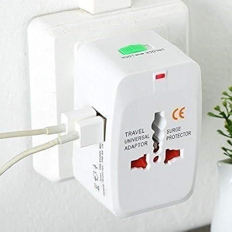 Worldwide Travel Adapter with Built in Dual USB Charger Ports™